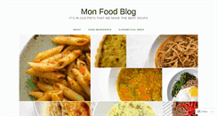 Desktop Screenshot of monfoodblog.com